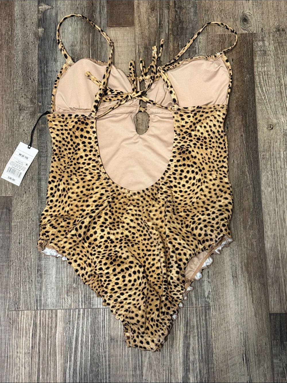 Women’s Tunnel Keyhole One Piece Swimsuit (M) - Shade & Shore - Picture 4 of 4